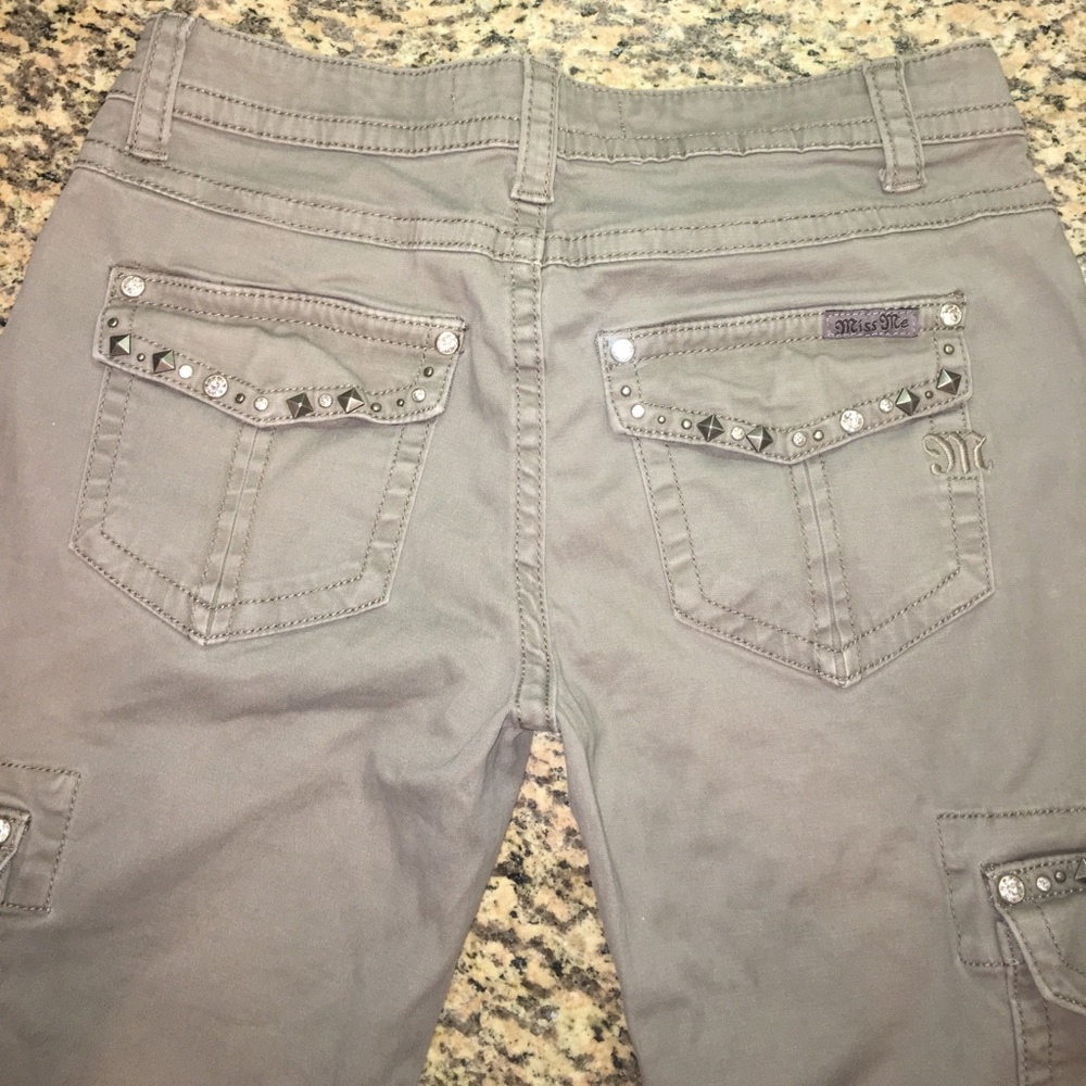 NEW Miss Me Pants Size 27 Khaki Skinny MOVING SALE